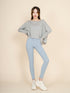 Cross Shirring Up Leggings